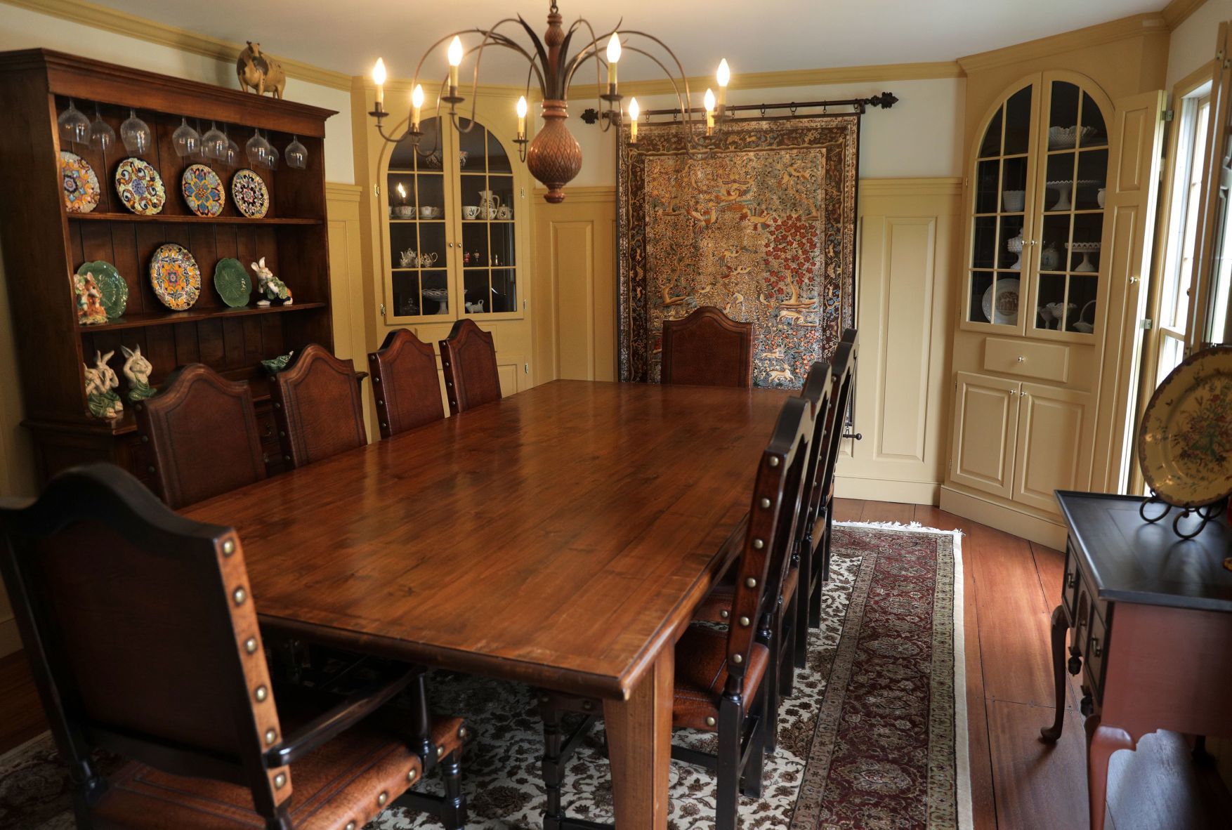 At home: The Wiese's Williamsburg home